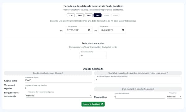 Moteur de Backtest