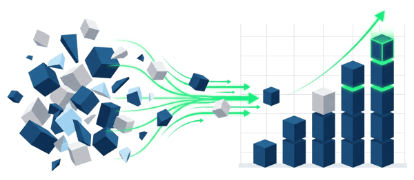Ilustración de las ventajas de un método de inversión