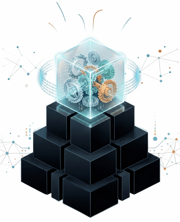 Mockup der Investminder-Oberfläche für Kontrolle und Transparenz